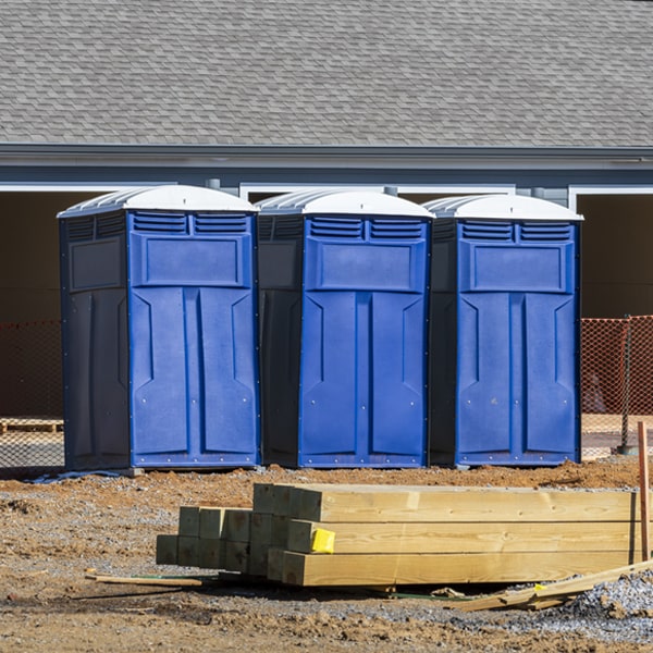 what is the cost difference between standard and deluxe porta potty rentals in East Sonora CA